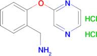 2-(PYRAZIN-2-YLOXY)-BENZYLAMINE 2HCL