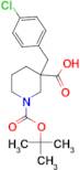 1-[(TERT-BUTYL)OXYCARBONYL]-3-(4-CHLOROBENZYL)PIPERIDINE-3-CARBOXYLIC ACID