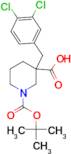 1-[(TERT-BUTYL)OXYCARBONYL]-3-(3,4-DICHLOROBENZYL)PIPERIDINE-3-CARBOXYLIC ACID