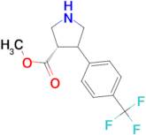 TRANS-METHYL 4-(4-(TRIFLUOROMETHYL)PHENYL)PYRROLIDINE-3-CARBOXYLATE