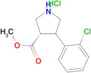 TRANS (+/-) 4-(2-CHLOROPHENYL)PYRROLIDINE-3-METHYLCARBOXYLATE HCL