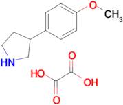 3-(4-METHOXYPHENYL)PYRROLIDINE OXALATE