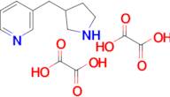 3-PYRROLIDIN-3-YLMETHYL-PYRIDINE DIOXALATE