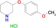 3-(4-METHOXYPHENOXY)PIPERIDINE HCL