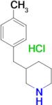 3-(4-METHYLBENZYL)PIPERIDINE HCL