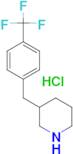 3-[4-(TRIFLUOROMETHYL)BENZYL]PIPERIDINE HCL