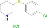 3-(4-CHLOROPHENYLSULFANYL)PIPERIDINE HCL