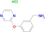 3-(PYRAZIN-2-YLOXY)-BENZYLAMINE HCL