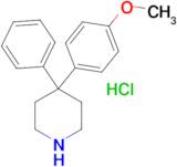 4-(4-METHOXYPHENYL)-4-PHENYLPIPERIDINE HCL