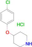 4-(4-CHLOROPHENOXY)PIPERIDINE HCL