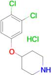 4-(3,4-DICHLOROPHENOXY)PIPERIDINE HCL