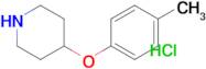 4-(4-METHYLPHENOXY)PIPERIDINE HCL