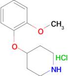 4-(2-METHOXYPHENOXY)PIPERIDINE HCL