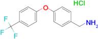 4-[4-(TRIFLUOROMETHYL)PHENOXY]BENZYLAMINE HCL