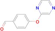 4-(PYRAZIN-2-YLOXY)BENZALDEHYDE