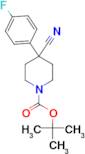 TERT-BUTYL 4-CYANO-4-(4-FLUOROPHENYL)PIPERIDINE-1-CARBOXYLATE