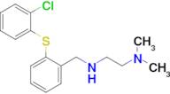 N1-(2-(2-CHLOROPHENYLTHIO)BENZYL)-N2,N2-DIMETHYLETHANE-1,2-DIAMINE