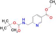 ETHYL 6-((BOC-AMINO)METHYL)NICOTINATE