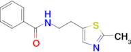 N-(2-(2-METHYLTHIAZOL-5-YL)ETHYL)BENZAMIDE