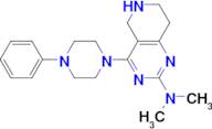 N,N-DIMETHYL-4-(4-PHENYLPIPERAZIN-1-YL)-5,6,7,8-TETRAHYDROPYRIDO[4,3-D]PYRIMIDIN-2-AMINE
