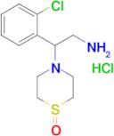 2-(2-CHLOROPHENYL)-2-THIOMORPHOLINO-OXIDE ETHANAMINE HCL