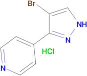 4-(4-BROMO-1H-PYRAZOL-3-YL)PYRIDINE HCL