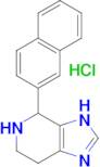 4-(NAPHTHALEN-2-YL)-4,5,6,7-TETRAHYDRO-1H-IMIDAZO[4,5-C]PYRIDINE HCL