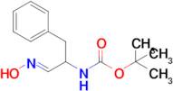 TERT-BUTYL 1-(HYDROXYIMINO)-3-PHENYLPROPAN-2-YLCARBAMATE