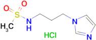 N-(3-(1H-IMIDAZOL-1-YL)PROPYL)METHANESULFONAMIDE HCL