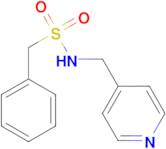 1-PHENYL-N-(PYRIDIN-4-YLMETHYL)METHANESULFONAMIDE