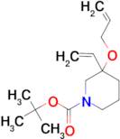 TERT-BUTYL 3-(ALLYLOXY)-3-VINYLPIPERIDINE-1-CARBOXYLATE