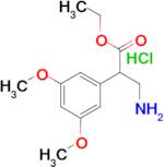 ETHYL 3-AMINO-2-(3,5-DIMETHOXYPHENYL)PROPANOATE HCL