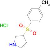 3-(4-METHYLPHENYLSULFONYL)PYRROLIDINE HYDROCHLORIDE