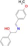 (E)-2-(4-METHOXYBENZYLIDENEAMINO)-1-PHENYLETHANOL