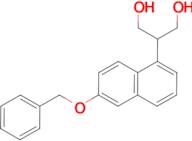 2-(6-(BENZYLOXY)NAPHTHALEN-1-YL)PROPANE-1,3-DIOL