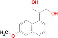 2-(6-METHOXYNAPHTHALEN-1-YL)PROPANE-1,3-DIOL