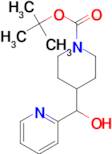 TERT-BUTYL 4-(HYDROXY(PYRIDIN-2-YL)METHYL)PIPERIDINE-1-CARBOXYLATE