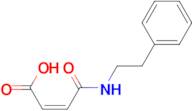 (Z)-4-OXO-4-(PHENETHYLAMINO)BUT-2-ENOIC ACID