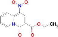 ETHYL 1-NITRO-4-OXO-4H-QUINOLIZINE-3-CARBOXYLATE