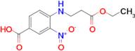 4-(3-ETHOXY-3-OXOPROPYLAMINO)-3-NITROBENZOIC ACID