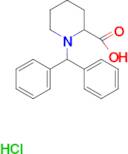 1-BENZHYDRYLPIPERIDINE-2-CARBOXYLIC ACID HCL