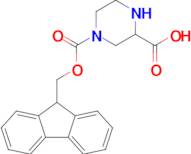4-(((9H-FLUOREN-9-YL)METHYL9H-FLUOREN-9-YL)METHOXY)CARBONYL)PIPERAZINE-2-CARBOXYLIC ACID