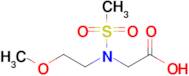 2-(N-(2-METHOXYETHYL)METHYLSULFONAMIDO)ACETIC ACID