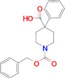 1-(BENZYLOXYCARBONYL)-4-PHENYLPIPERIDINE-4-CARBOXYLIC ACID