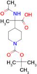 2-ACETAMIDO-2-(1-BOC-PIPERIDIN-4-YL)PROPANOIC ACID