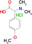 2-(DIMETHYLAMINO)-2-(4-METHOXYPHENYL)ACETIC ACID HCL