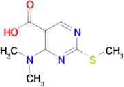 4-(DIMETHYLAMINO)-2-(METHYLTHIO)PYRIMIDINE-5-CARBOXYLIC ACID