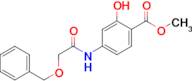 METHYL 4-(2-(BENZYLOXY)ACETAMIDO)-2-HYDROXYBENZOATE