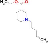 ETHYL 1-(PENT-4-ENYL)PIPERIDINE-3-CARBOXYLATE