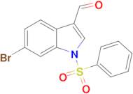 6-BROMO-1-(PHENYLSULFONYL)-1H-INDOLE-3-CARBALDEHYDE